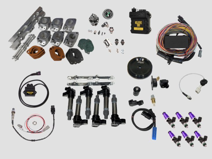 (image for) 930 turbo CIS to EFI conversion kit, Haltech Elite 750, COP Ignition