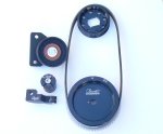 (image for) 1972-89 Serpentine belt conversion w/crank trigger-Underdrive on 1974-89