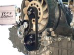 (image for) Serpentine fan belt conversion for Porsche 1995-98, 993